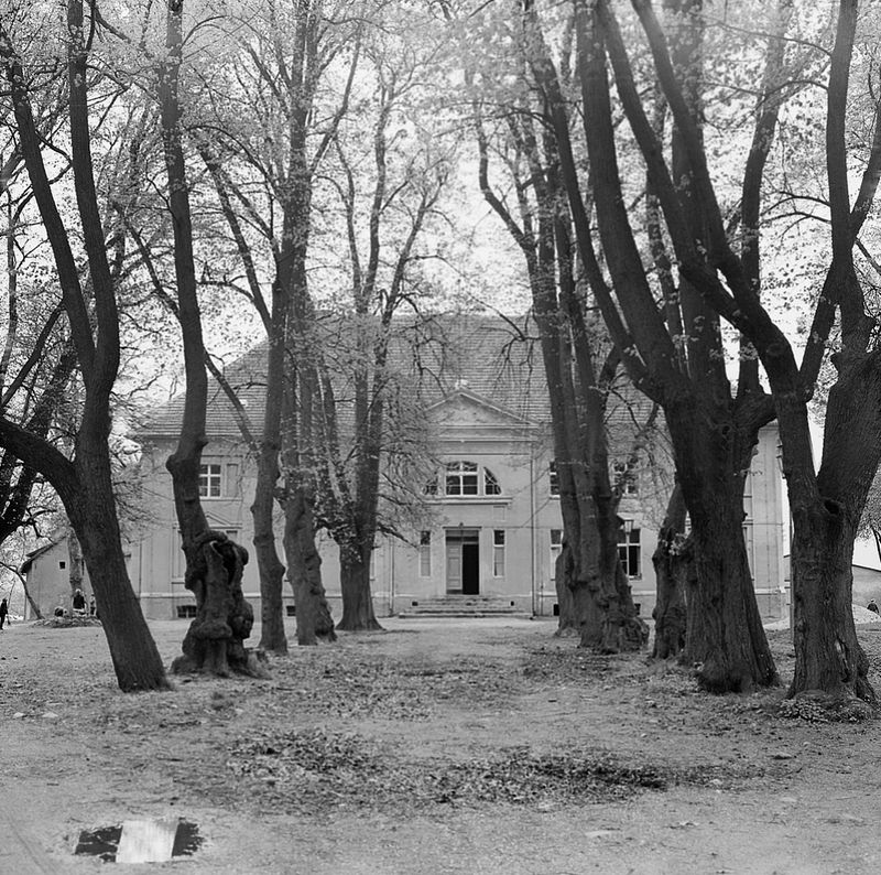 Das Gutshaus im Jahre 1970 (Quelle: Sächsisches Landesarchiv)