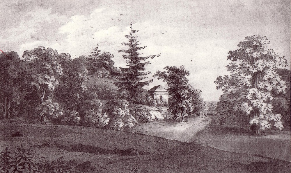 Die Rustow Kapelle (Gemälde um 1800)